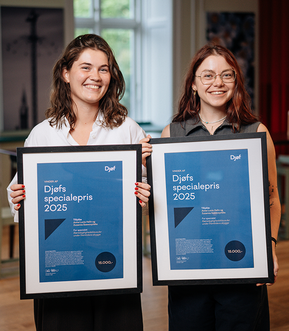Anna og Zuzanna, vinder af Specialeprisen 2025