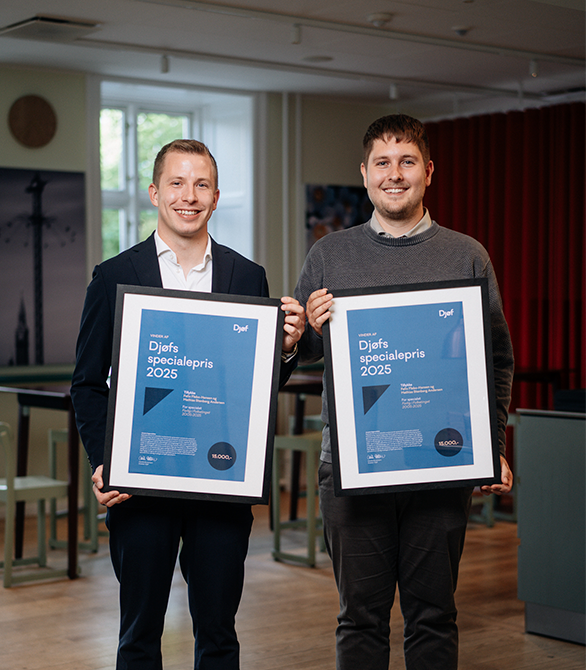 Felix og Mathias vinder Specialeprisen 2025