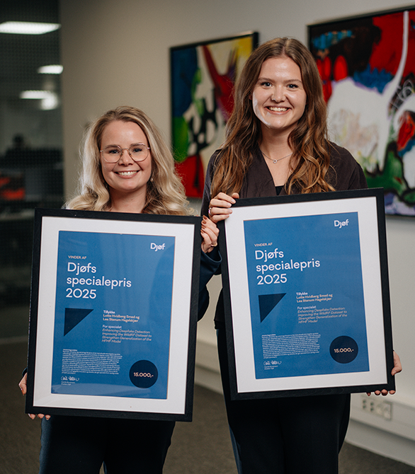 Lea og Lotte vinder Specialeprisen 2025